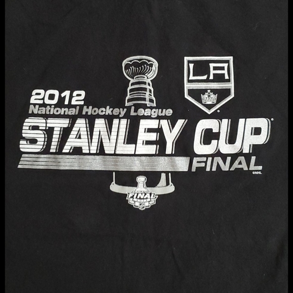 NHLStanley Cup 2012 Final black short sleeve  tee  Lg - Picture 2 of 4